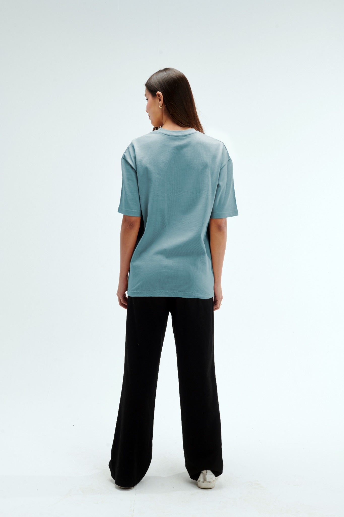Oversized Fit Mint Green Female T-Shirt